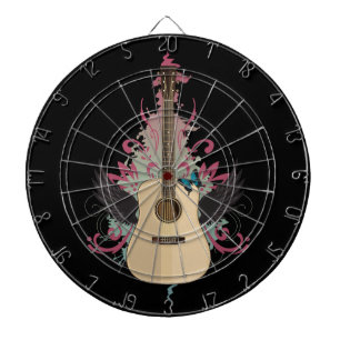 Guitar Vibes Dartboard