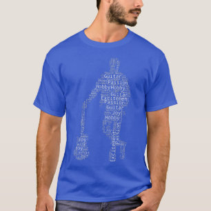 Guitar Womens Classic Guitar Player T-Shirt