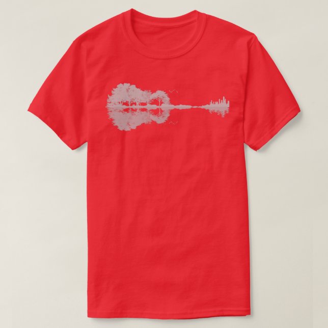 Guitar wood guitar forest buy guitar learn guitar  T-Shirt (Design Front)