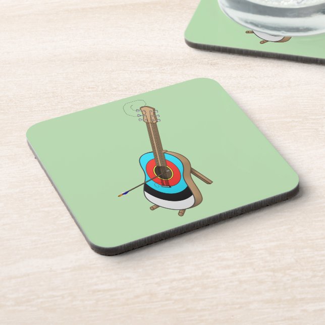 Guitarget -  coaster (Left Side)