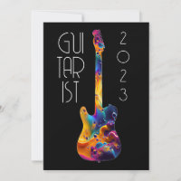 GUITARIST 2023 COLORFUL GUITAR BAND GIFT