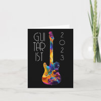 GUITARIST 2023 COLORFUL GUITAR BAND GIFT