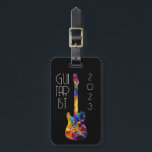 GUITARIST 2023 COLORFUL GUITAR BAND GIFT LUGGAGE TAG<br><div class="desc">GUITARIST 2023 COLORFUL GUITAR BAND GIFT.
YOU CAN EDIT GUITARIST AND YEAR INTO BAND NAME,  ETC..
PERFECT FOR MUSICIAN,  MUSIC LOVER,  GUITAR PLAYER AND MORE.</div>