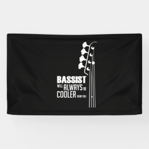 Guitarist Bassist Will Always Cooler Than You Xmas Banner