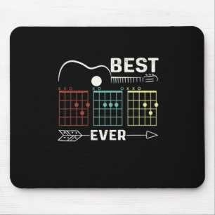 Guitarist Best Dad Ever Birthday Mouse Mat
