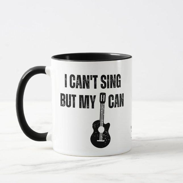 Guitarist custom name Mug (Left)