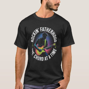 Guitarist Dad Guitar Player Daddy Musician Papa Fa T-Shirt