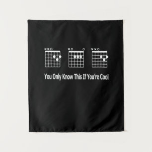 Guitarist Dad Guitar Tab Musical Birthday Tapestry