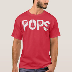 Guitarist Daddy Funny Pops Music Guitar Fathers Da T-Shirt