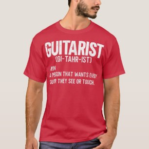 GUITARIST DefinitionGuitar 1483 T-Shirt