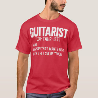 GUITARIST DefinitionGuitar 1483 T-Shirt