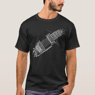 Guitarist Fashion Righty WHT T-Shirt