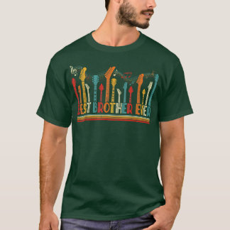Guitarist Father Best Brother Ever Guitar Fathers  T-Shirt