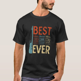 Guitarist Father Best Dad Ever D A D Chord Musicia T-Shirt