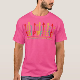 Guitarist Father Best Poppie Ever Guitar Fathers D T-Shirt