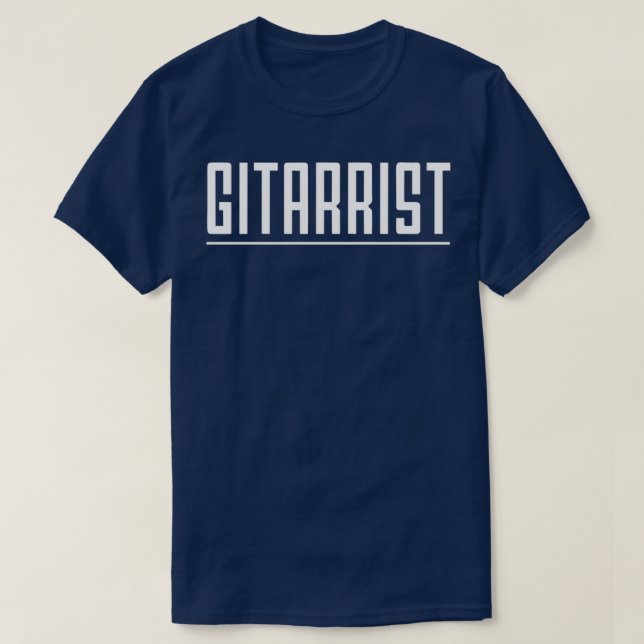 Guitarist Funny Musician  (6) T-Shirt (Design Front)