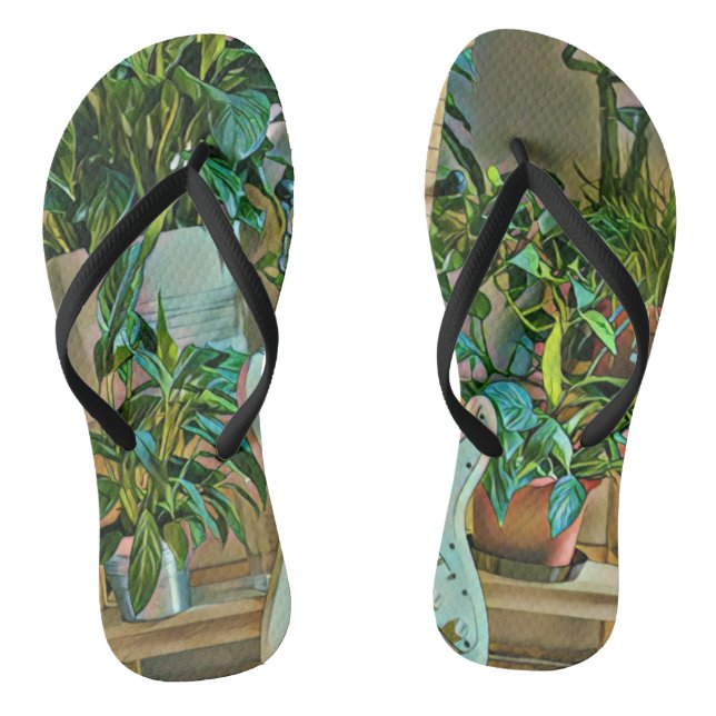 Guitarist gifts flip flops (Footbed)