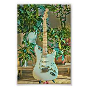 Guitarist gifts photo print