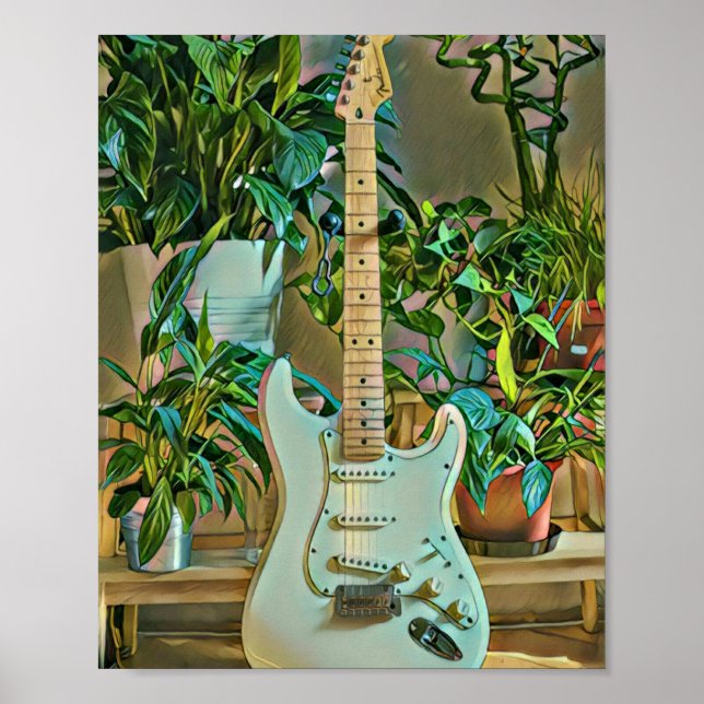 Guitarist gifts poster (Front)