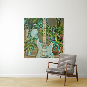 Guitarist gifts tapestry