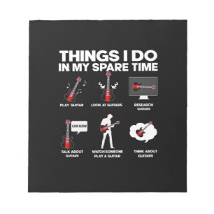 Guitarist Guitar Addicted Guitarist Music Birthday Notepad