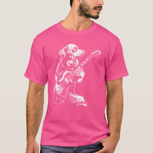 Guitarist Guitar - Guitar Player Dog Dad Mum T-Shirt