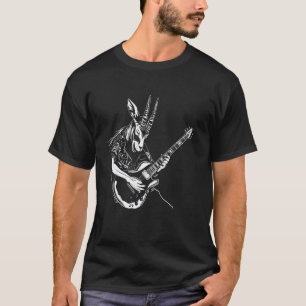Guitarist Guitar - Guitar Player Gazelle Dad Mum T-Shirt