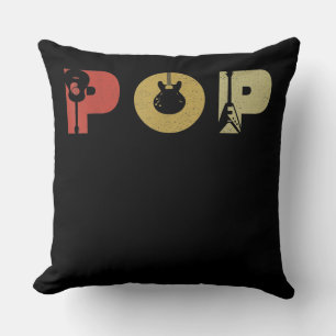 Guitarist Guitar Lover Gifts Ideas Pop Cushion