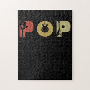 Guitarist Guitar Lover Gifts Ideas Pop Jigsaw Puzzle