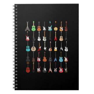Guitarist Guitar Musical Instrument Rock and Roll Notebook