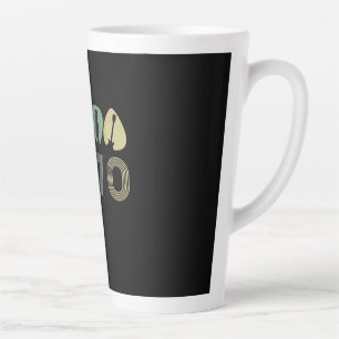 Guitarist Guitar Pick 1970 Guitarist Birthday Latte Mug