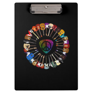 Guitarist Guitar Variety Birthday Clipboard