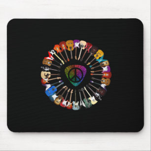 Guitarist Guitar Variety Birthday Mouse Mat