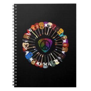 Guitarist Guitar Variety Birthday Notebook