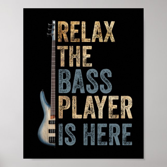 Guitarist Instrument Strings Poster (Front)