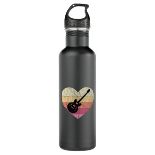 Guitarist Loves Playing Blues Guitar 710 Ml Water Bottle