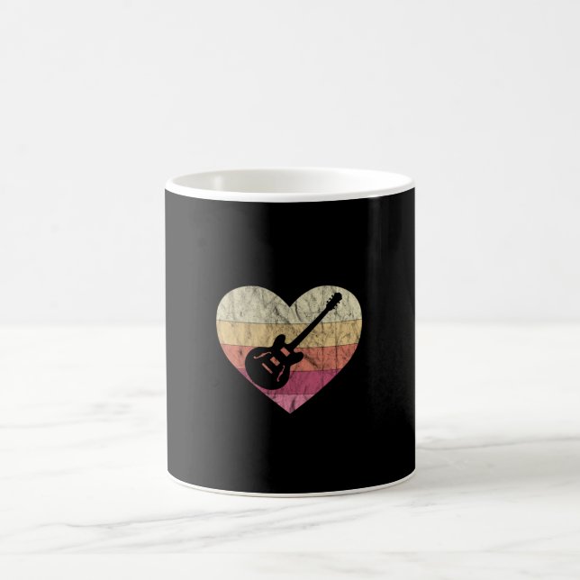 Guitarist Loves Playing Blues Guitar Coffee Mug (Center)