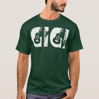 Guitarist Mommy Funny Gigi Music Guitar Mothers Da T-Shirt