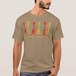 Guitarist Mother Best Nana Ever Guitar Mother's Da T-Shirt