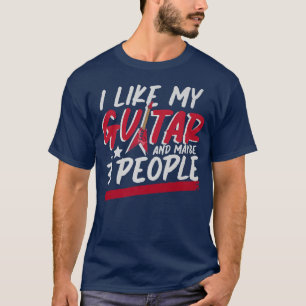 Guitarist Music Guitar Player Musician Funny Guita T-Shirt