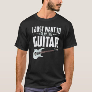 Guitarist Music Rock Musician Guitar Player Guita T-Shirt