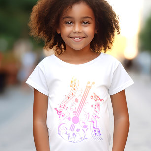 Guitarist Musician Guitar Player Music Girl T-Shir T-Shirt