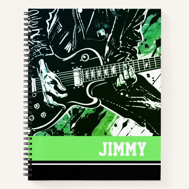 Guitarist Notebook (Front)