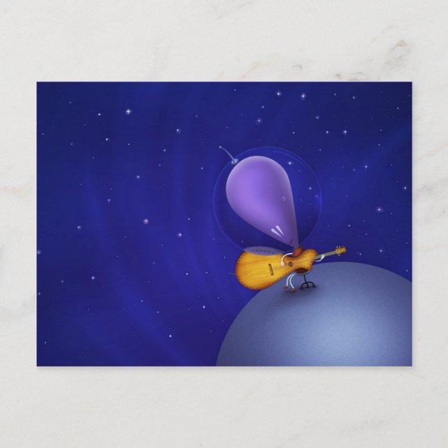 Guitarist Postcard (Front)