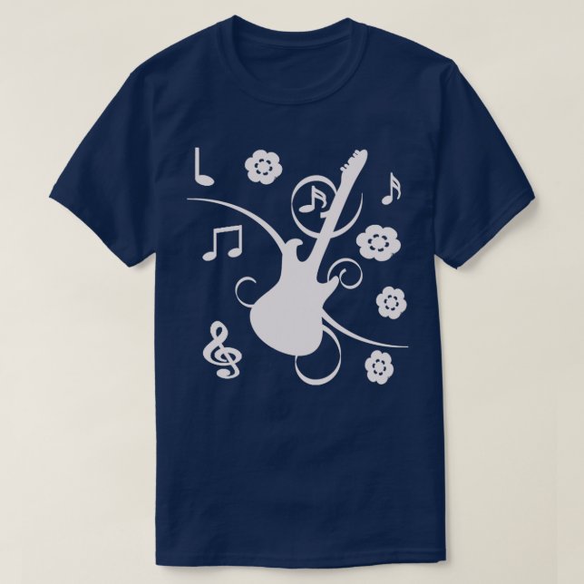 guitarist Triblend T-Shirt (Design Front)