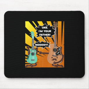 Guitarist Uke I Am Your Father Birthday Mouse Mat
