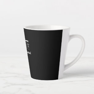 Guitarist You Would Not Understand Birthday Latte Mug