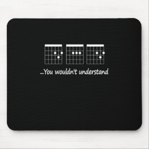 Guitarist You Would Not Understand Birthday Mouse Mat