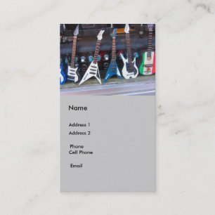 Guitars Business Card