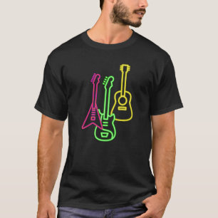 Guitars Electric Acoustic Classical Guitar Guitar T-Shirt
